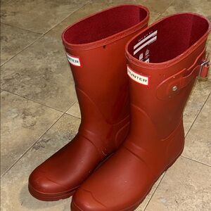 Hunter Classic Red Waterproof Boots